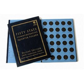Fifty State Commemorative Quarter Folder: Deluxe Edition 1999-2008