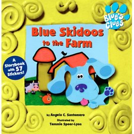 Blue Skidoos To The Farm (Blue's Clues)