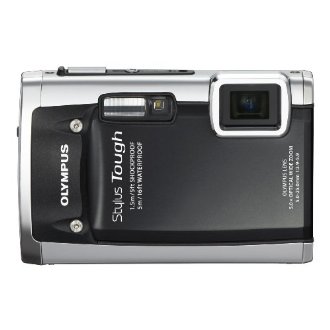 Olympus Stylus Tough 6020 14MP Digital Camera with 5x Wide Angle Zoom (Black)