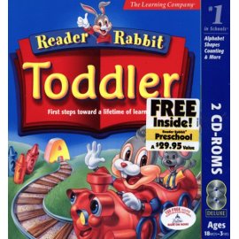 Reader Rabbit Toddler with Preschool Free Inside!