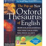 SELECTSOFT USA The Pop-up New Oxford Thesaurus of English