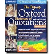 SELECTSOFT USA The Pop-up Oxford Dictionary of Quotations