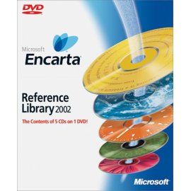 Microsoft Encarta Reference Library DVD 2002