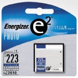 Energizer e 223 Lithium Photo Battery