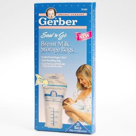 Gerber Seal 'n Go Breast Milk Storage Bags