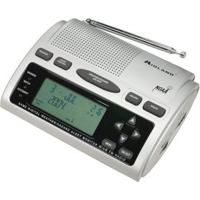 Midland WR-300 AM/FM, Weather, All Hazards, Civil Emergency Alert Monitor with S.A.M.E.