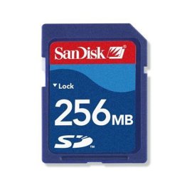 SanDisk 256 MB Secure Digital Card