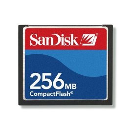 SanDisk 256 MB CompactFlash Card