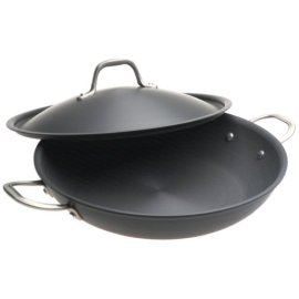 Calphalon Commercial Hard-Anodized 12-Inch Everyday Pan with Lid