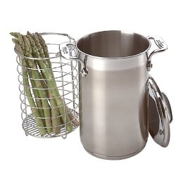 All-Clad Stainless Asparagus Pot with Steamer Basket
