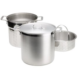 All-Clad 12-Quart Stainless Multi Cooker with Steamer Basket