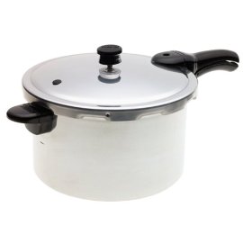 Presto 01282 8-Quart Aluminum Pressure Cooker and Canner