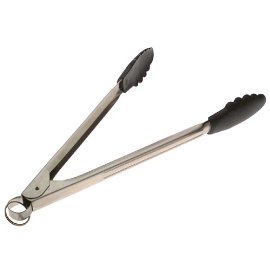 Amco Stainless Steel and Nylon Locking Tongs