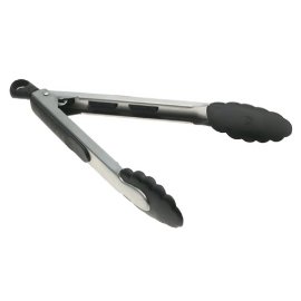 OXO Good Grips 9 Inch Locking Tongs with Nylon Heads