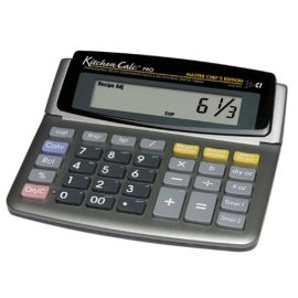 KichenCalc 8305 PRO Master Chef Edition Recipe Conversion Calculator with Dual Digital Timer