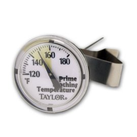 Taylor Professional Cappuccino Frothing Dial Thermometer