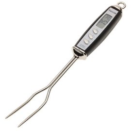 Taylor Professional Digital Fork Thermometer - BLACK AND STAINLESS
