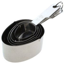Norpro Stainless Steel 5-Piece Measuring Cup Set