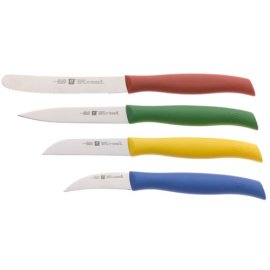 Henckels Twingrip 4-Piece Colored Paring Knives