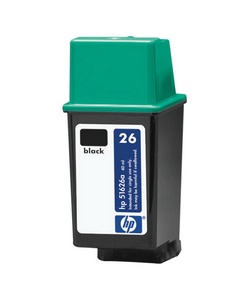 HP 26 Black Ink Cartridge