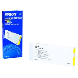 Epson T408011 Yellow InkJet Cartridge