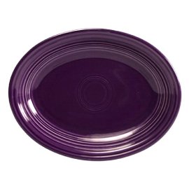 Fiestaware Plum 456 9-Inch Oval Platter