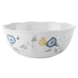 Lenox Butterfly Meadow Fine Porcelain Small Serving Bowl