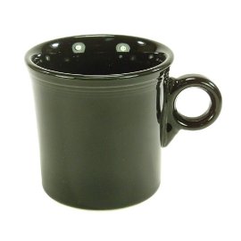 Fiestaware Black 453 10-1/4-Ounce Handled Mug
