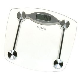 Taylor 7506-4192 Precision Tech Lithium-Battery Electronic Glass/Chrome Scale