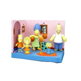 Exclusive Simpsons Flashback Playset with Figures