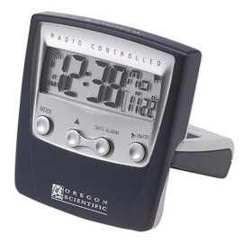 Oregon Scientific RM832 ExactSet Clock Travel Alarm Clock