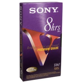 Sony VHS Cassettes 160 Minute