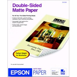 Epson Letter Doublesided Matte Paper for Epson Inkjets