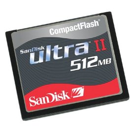 SanDisk SDCFH-512-901 512 MB Ultra II CompactFlash Card