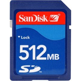 SanDisk SDSDB-512-A10 512 MB Secure Digital Card