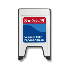 SanDisk PC Card Adapter for CompactFlash Memory Cards
