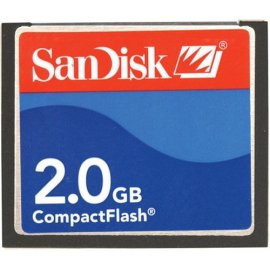 Sandisk 2GB Compactflash Card Type I