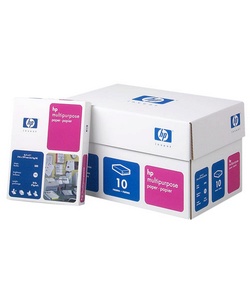Hewlett-Packard Multipurpose Paper, 8 1/2in. x 11in., 20 Lb., 92 Brightness, 3-Hole Punched, Ream Of 500 Sheets