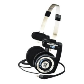 Koss PortaPro Traditional Collapsible DJ Headphones with Carry Case