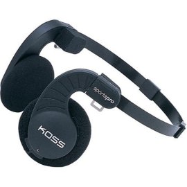 Koss SportaPro Traditional Collapsible Headphones with Carry Case
