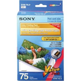 Sony SVM-75LS Ink and Paper Value Pack