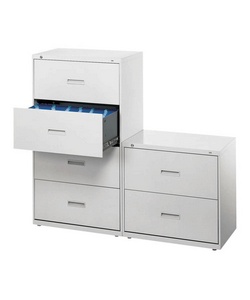 HON(R) 400, 30" Wide Lateral File, 4 Drawers, 53 1/4"H x 30"W x 19 1/4"D, Putty
