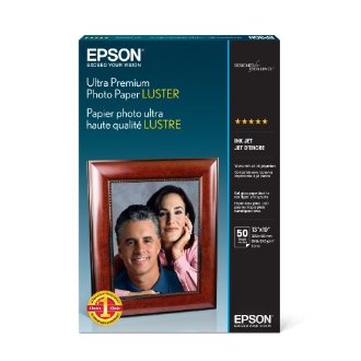 Epson S041407 Premium Luster Photo Paper (13x19, 50-sheets)