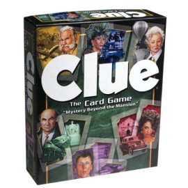 Clue- The Card Game "Mystery Beyond The Mission"