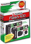 Fujifilm Quicksnap-Flash400/2 Disposable 35Mm Camera With Flash 2 Pack