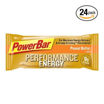 PowerBar Original Performance Bar (Peanut Butter, Box of 24)