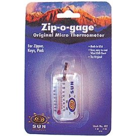 Sun - Zip-O-Gage Thermometer With Key Ring