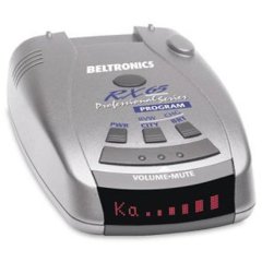Beltronics (Bel) Pro RX65 Radar Detector (Red Display)