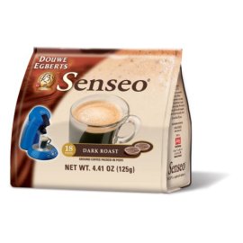 Senseo Douwe Egberts Dark Roast Coffee Pods, 4-Pack (72 Single-Serve Pods) - DarkRoast