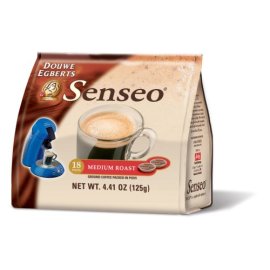 Senseo Douwe Egberts Medium Roast Coffee Pods, 4-Pack (72 Single-Serve Pods) - MediumRoast